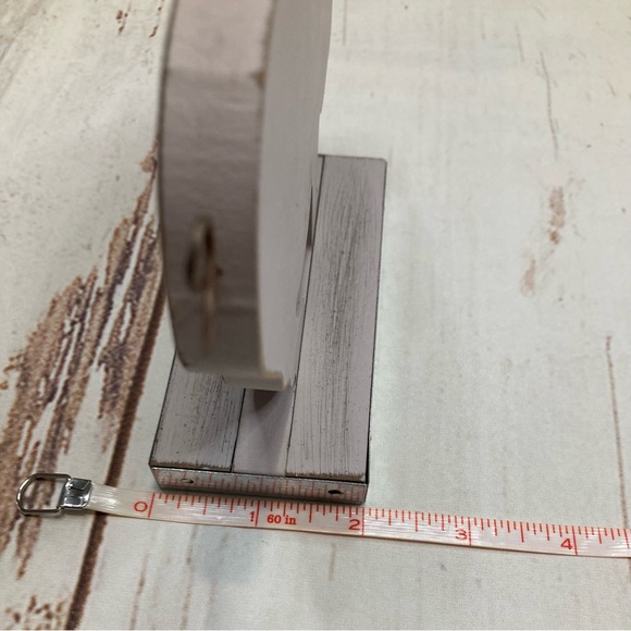 Young’s INC. Plant Smiles Grow Laughter Harvest Love Pig Sign Gray & White - Picture 8 of 10